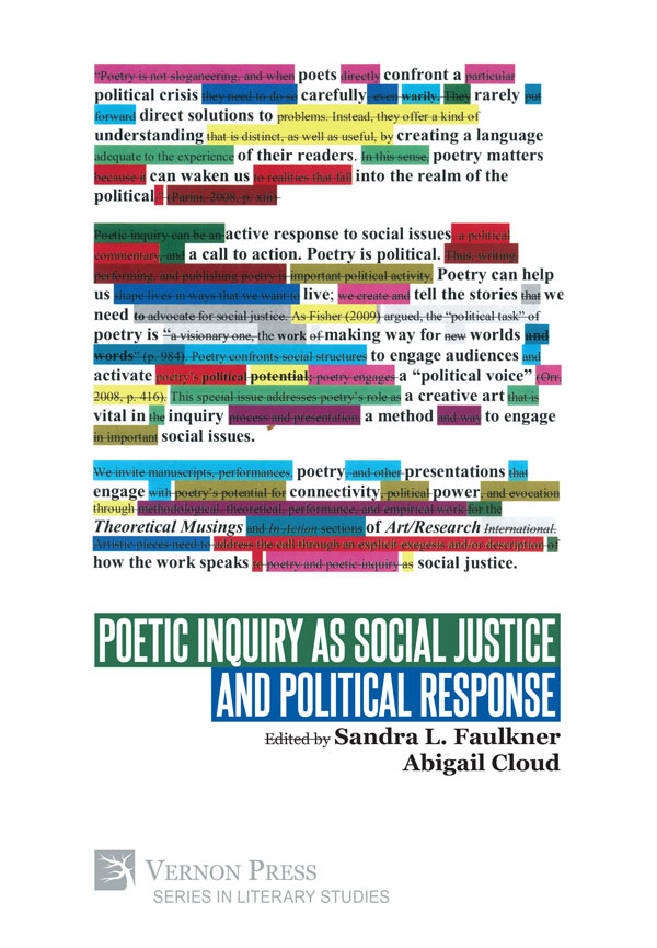 Poetic Inquiry as Social Justice and Political Response [PDF, E-Book]